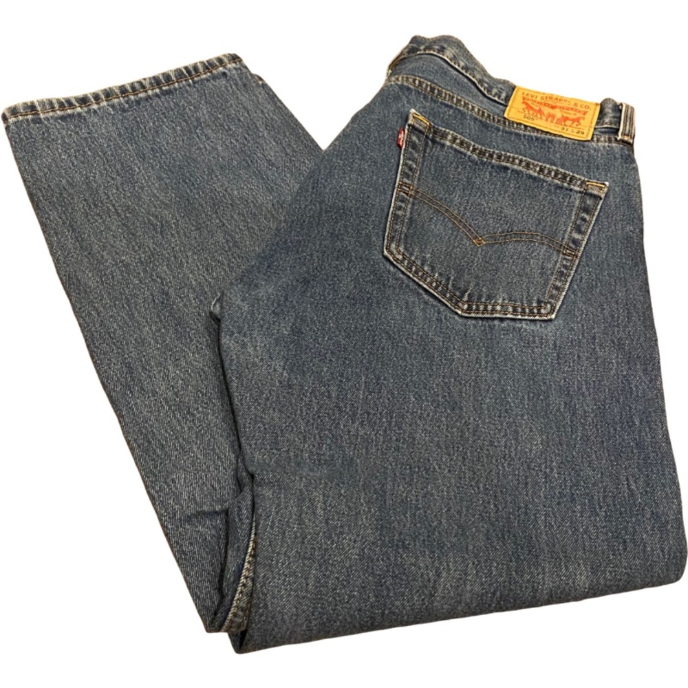 Levi’s 505 - Superior quality jeans. Goes with everything. True denim color.